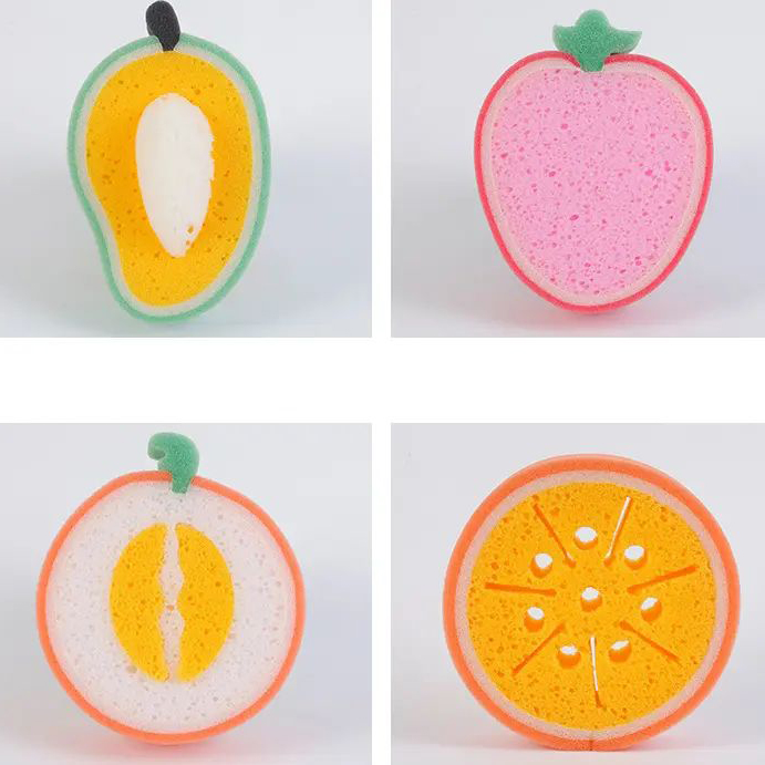 Sútha talún Mango Ticken Babhla Níochán Spúinse Torthaí