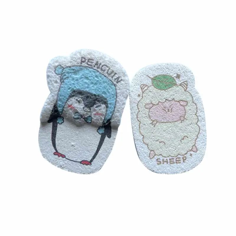 Gleoite Cartoon Penguin Alpaca Spúinse Cellulose Comhbhrúite