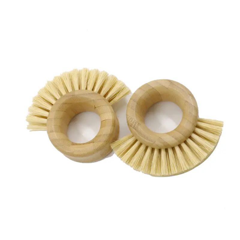 Scuab Mias Bambú Scuab Glanadh Glasraí Torthaí Nádúrtha DishBrush