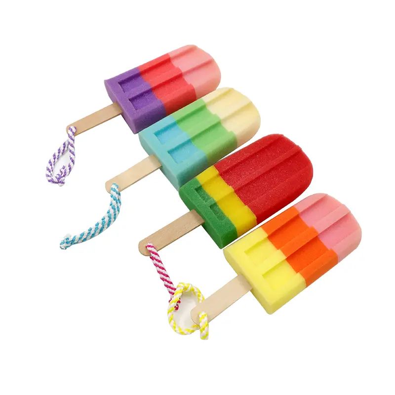 Scrobarnach Comhlacht spúinse folctha leanbh uachtar reoite gleoite folctha spúinse