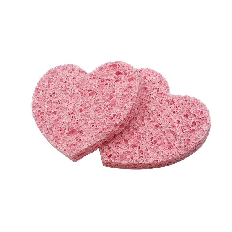 Níochán Aghaidhe agus Makeup Spúinse Ceallalós In-indíghrádaithe folctha a bhaint