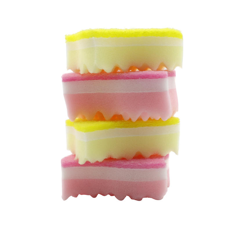 Uirlisí níocháin spúinse tonn ilchodacha trí chiseal